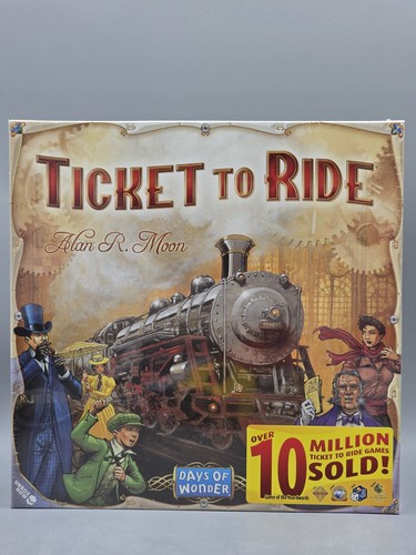 Ticket ride board game - ticket,
