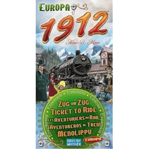 Ticket ride europe - ticket, 1912