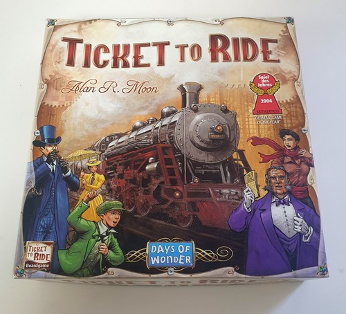 Ticket ride gioco tavolo - ride, da