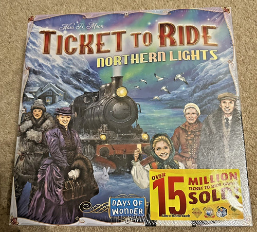 Ticket ride northern lights - ticket,