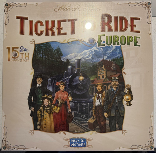 Ticket ride europe 15th - ticket,
