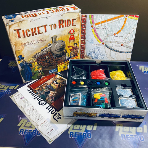 Ticket ride board game - ticket, to