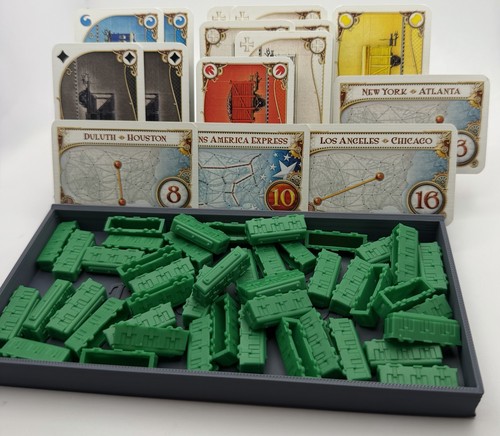 Ticket ride player tray - ticket,