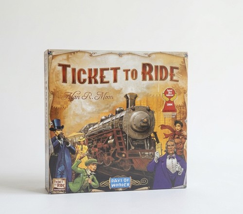 Ticket ride board game - ticket, to
