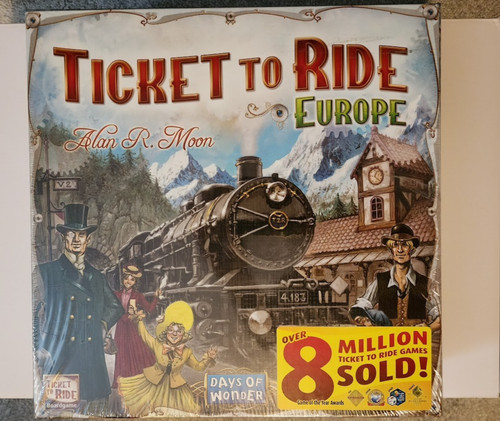 Ticket ride europe - ticket, da