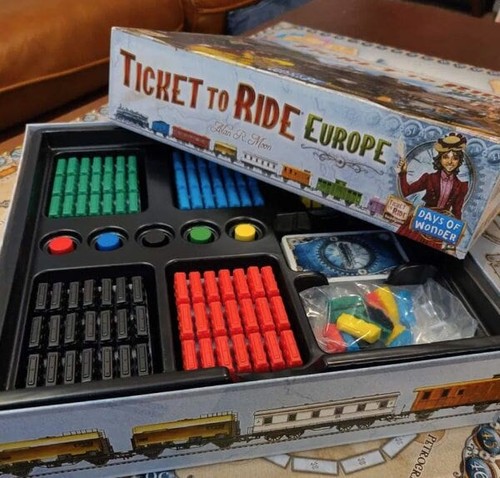 Ticket ride europe - ride, |